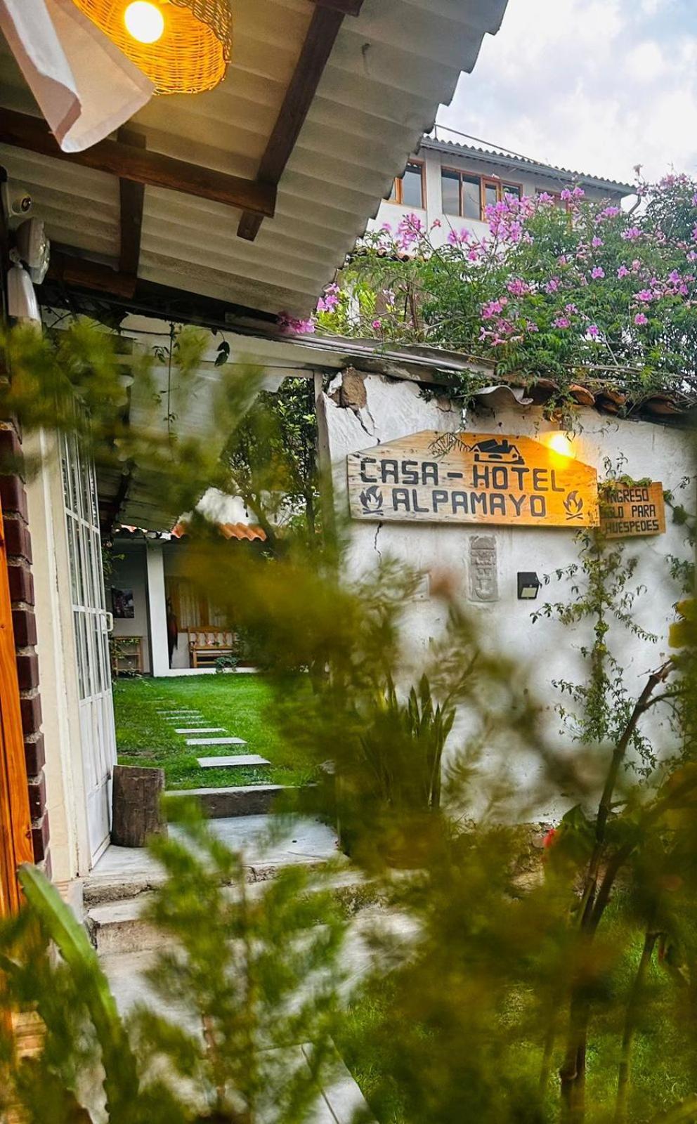 Alpamayo Casa Hotel - Restaurante Yungay Екстериор снимка